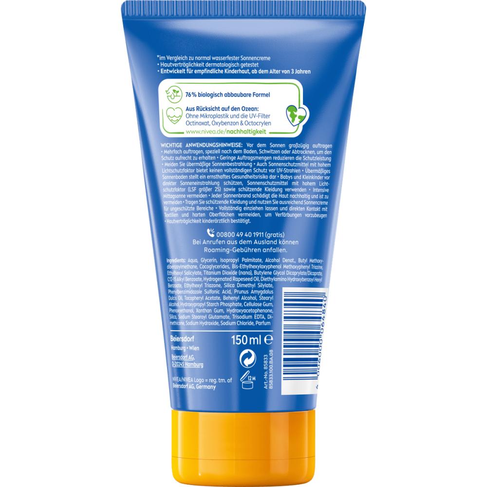 Nivea NIVEA Sun Lotion Kids Ultra Protection & Care LSF50+ 150ml