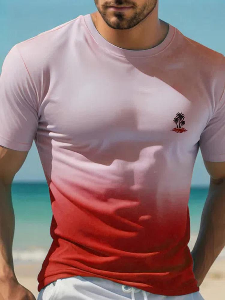 

Футболка мужская Hawaiian Street 3d Print, новая летняя пляжная мужская повседневная футболка для отдыха на открытом воздухе, мужская футболка с короткими рукавами для пляжа 6XL