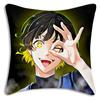 Anime Blue Lock Pillow Covers Cartoon Sofa Living Double-sided Printed Square Pillow Bedroom Room Decoration Pillowcase Gift