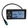 S861 Display LCD Scuter Metru Iluminat din spate Panou de control Scuter cu mufă rezistentă la apă pentru bicicletă montană