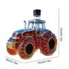 Novelty Farm Tractor Whiskey Decanter, Glass Liquor Bottle for Bar Decor & Gifting