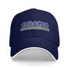 Curacao Fußball Merch Unisex Damen Baseballkappe Dad Hat Einzigartige Outdoor Kopfbedeckung Verstellbare Passform Snapback Kappe