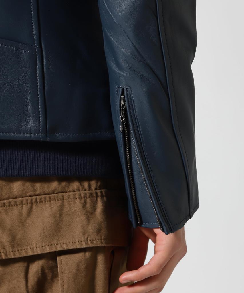 AVIREX Sheep Single Riders Size F Web Depot Exclusive Men's Jacket, 120, Navy, 783-4950023, &