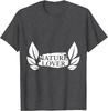 Nature Lover Graphic TShirt Leaves Design Casual Cotton Round Neck Short Sleeve Tee