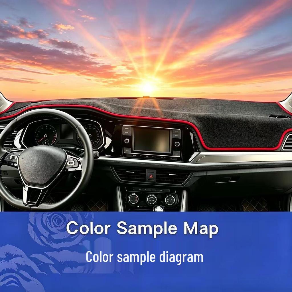 Nissan Altima 2007-2012 Anti-Glare Dashboard Sunshade Mat, Non-Slip Sun Protection