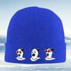 Clown heads various hats and glasses Knitted Hat Unisex Women Unisex Beanie Pullover Cap Winter Thermal Warm Christmas Outdoor Cycl