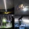 Rechargeable LED Torch USB Charging Bicycle Light Portable Ultra Bright Flashlight
