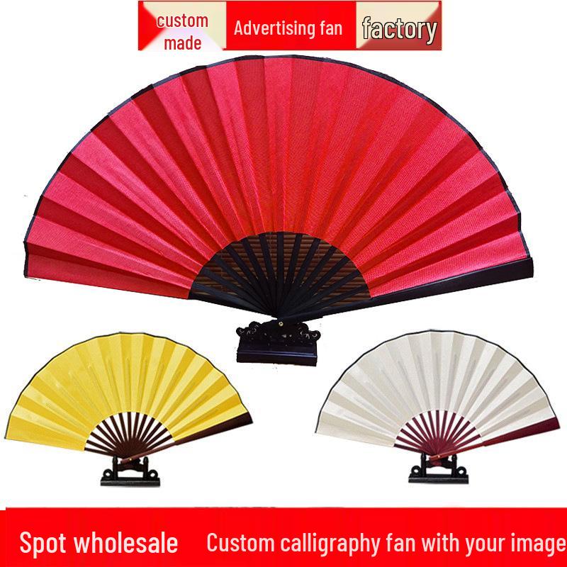 8-Inch & 10-Inch Double-Sided Chinese Ink Painting Folding Fan for Men and Women