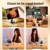 Universal Foldable & Rotatable Metal Phone Holder for iPad