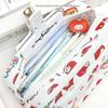 Cute Tomato Apple Cat Printed Pencil Bag Student Large Capacity Multi-Layer Stationery Storage Bag Gift