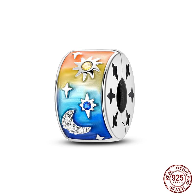 100% Copper Love And Peace Pendants Lovers Balloon Owl Charms Beads Fit Qikaola Original Bracelets Fine Diy Jewelry