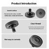 Camera Screw 1/4 to 1/4inch Screw Tripod Monopod Photography Accessories Mount Adapter Conversion Screw for Flash Lamp
