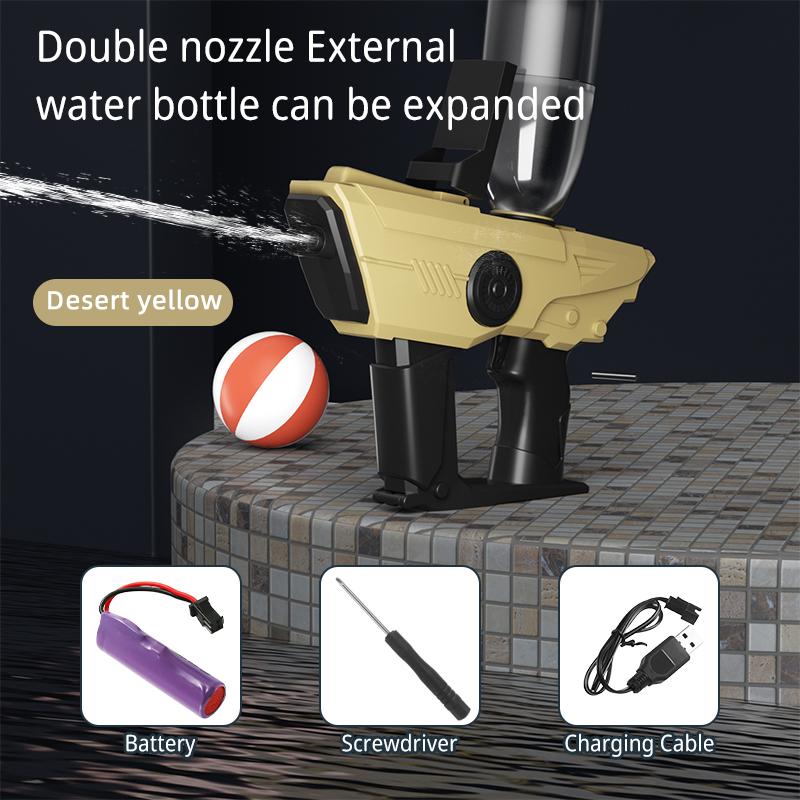 Nowy automatyczny elektryczny pistolet na wodę, zabawka, pistolet elektryczny, zabawki na zewnątrz, zabawa na plaży, strzelanie, zabawka do basenu