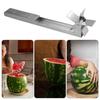 Edelstahl Wassermelonenschneider Windmühlenform Design Effizienter Schneider Küchenhelfer Salat Obstschneider Werkzeug