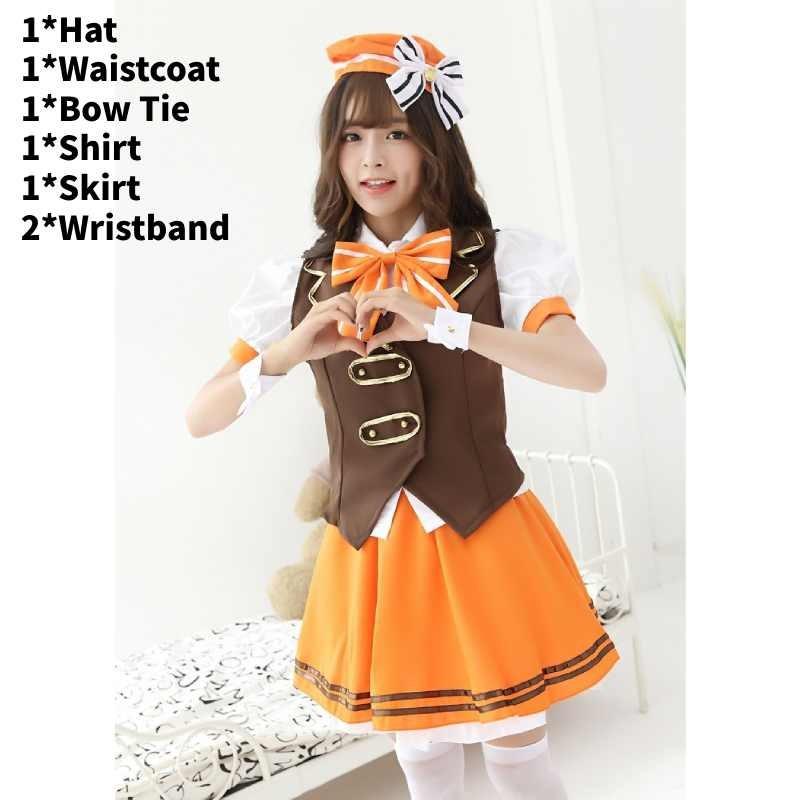 

Go Chuumon Wa Usagi Desuka Kafuu Chino Cosplay Costume Anime Party Halloween S