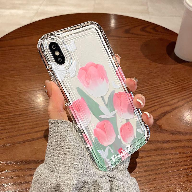 Telefonveske for IPhone 13 15 14 12 11 16 Pro Max XR XS SE Max 6 7 8 Plus for Samsung S24 A55 A32 S23 for yellowmi Note 13 12 11 10 Pro Drop Resistant