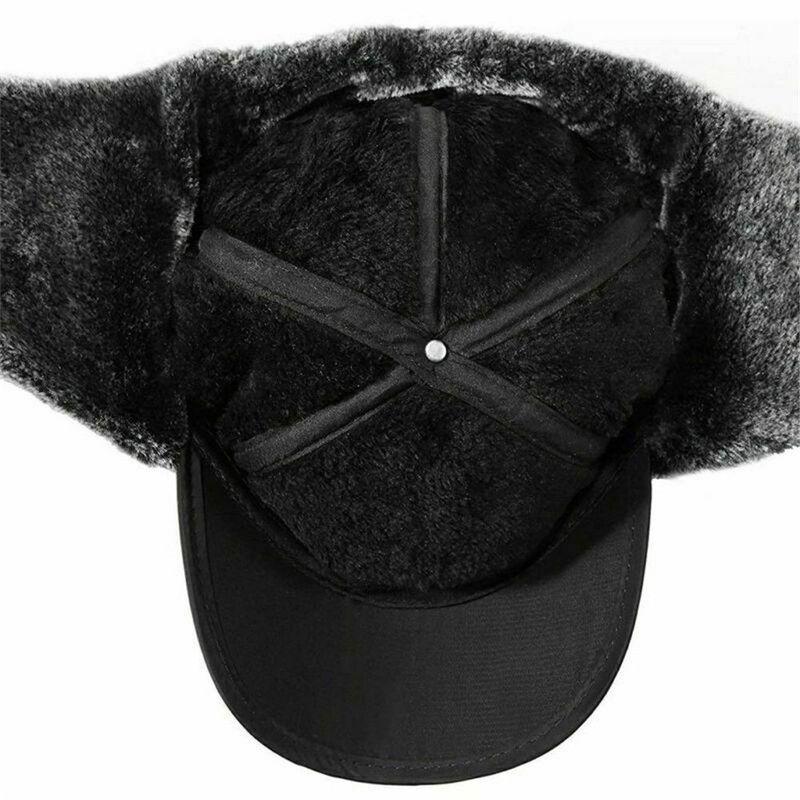 Men Women Winter Ski Cotton Winter Hats Warm Snow Cap Thick Balaclava Earflap Mask