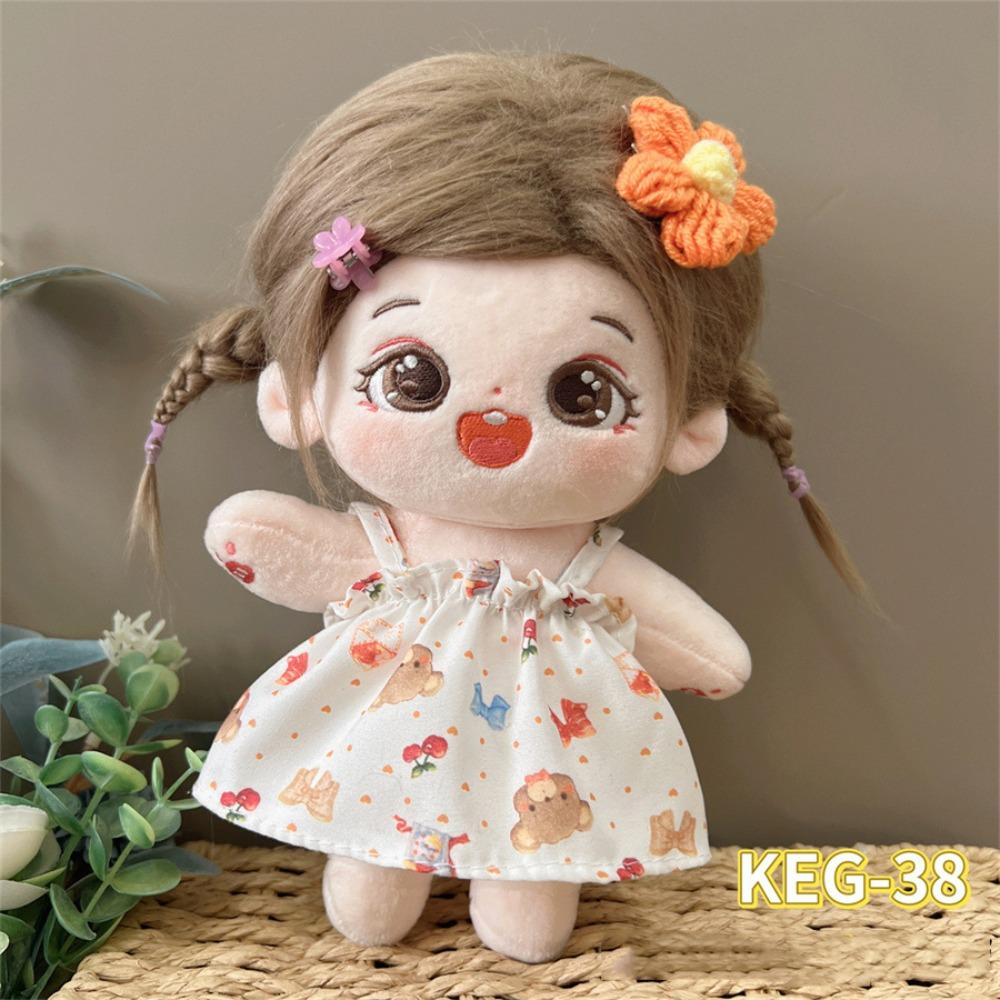 Sweet Skirt 20cm Cotton Doll Clothes DIY Clothing Idol Dolls Skirt  20cm Idol Cotton Doll