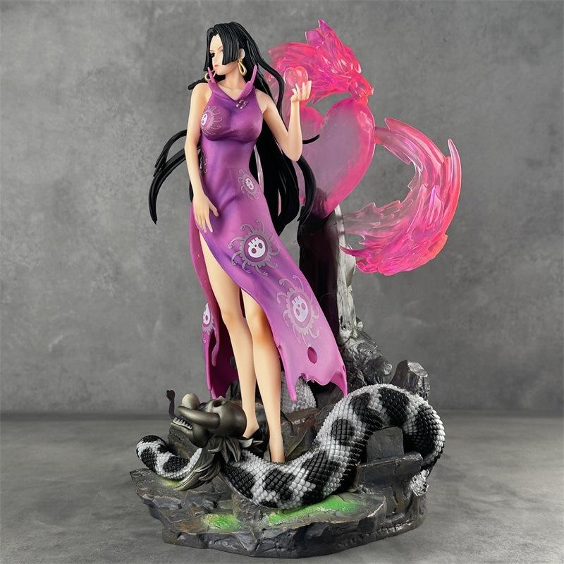 One Piece Phantom ver Boa Hancock 36cm Stojící póza Anime figurka Soška Stolní dekorace Dárek