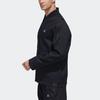 Adidas Athletic Fit Solid Jacket Men Jacket Black FM9360