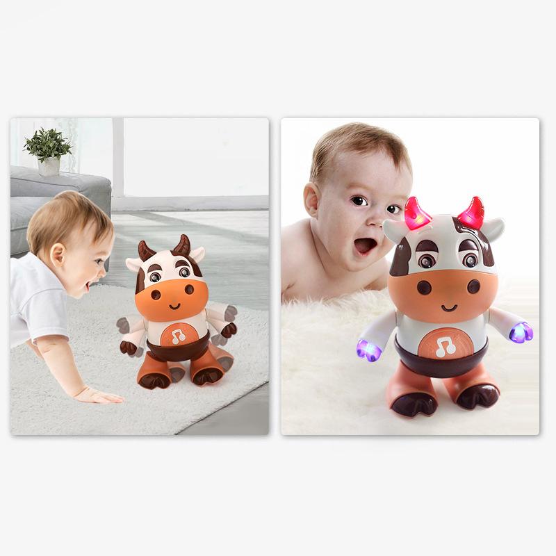 Boogie Cow Light Up Dancing Cow, Boogie Cow Light Up Dancing Cow For Active Fun, Dancing Cow Toy, Musical Boogiecow Toy