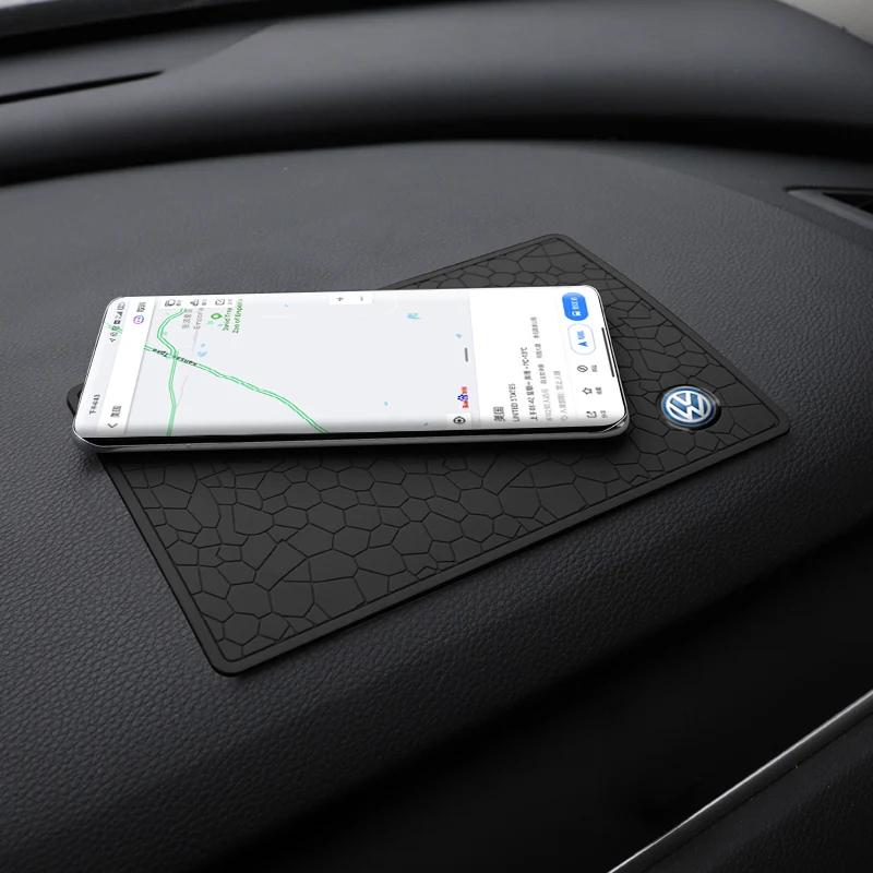 2025 Hot PVC Car Non Slip Mat Dashboard Phone Anti Slip Gel Pad For Volkswagen CC R-Line Touran Golf Tiguan Beetle GTI Arteon R