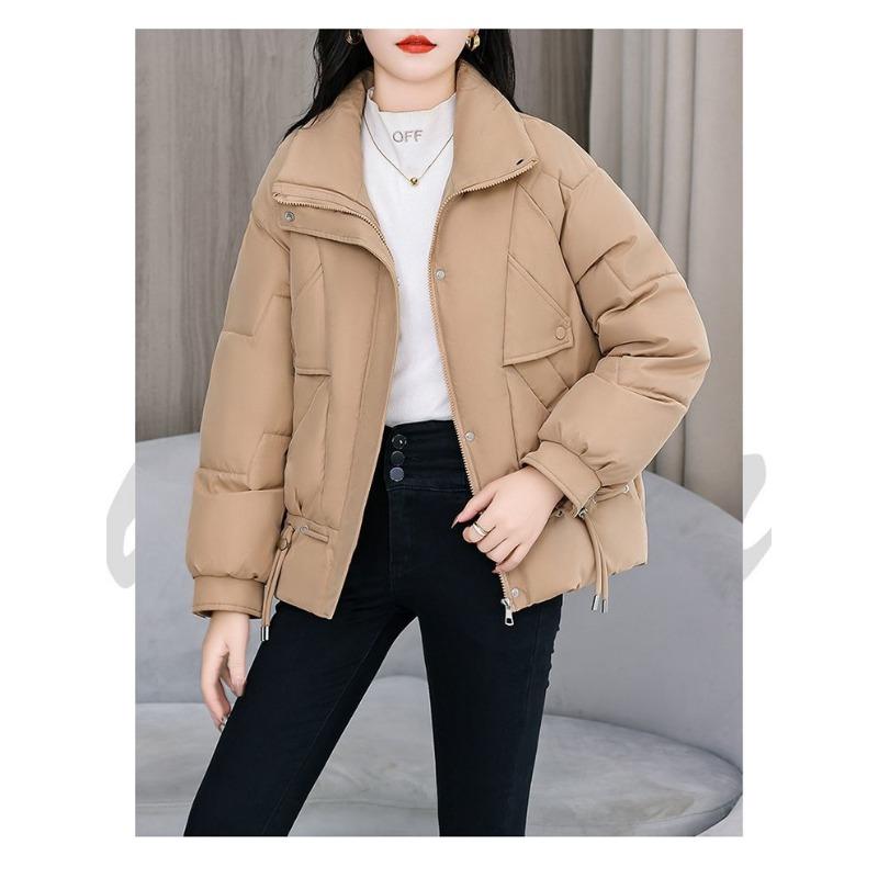 Winter Fashion Women Short Down Cotton Coat Loose Warm Thickened Slim Jacket