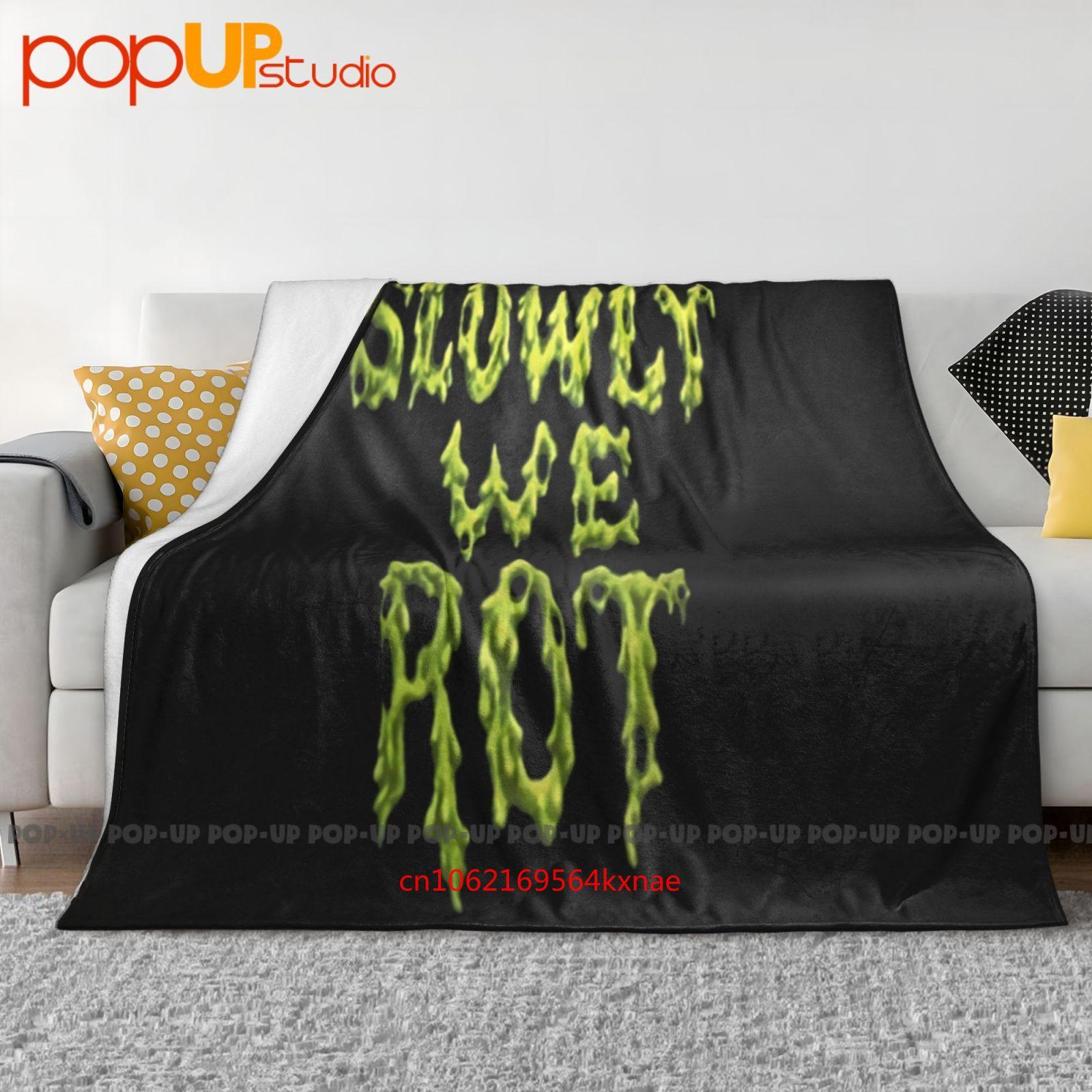 Obituary Slowly We Rot Death Metal Ultra-Soft Blanket Quilt Winter Sofa Cover Bed Covers 30x40in