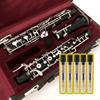 Yibuy Oboe Reed 5pcs 72mm Medium Wood Holder