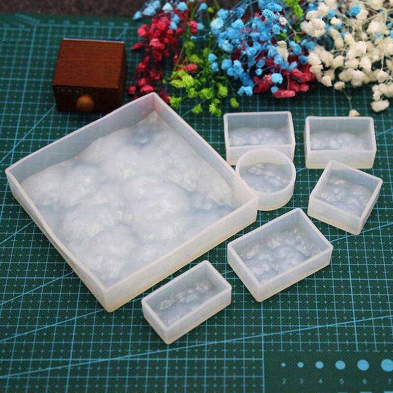 Wave Silicone Mold Resin Craft Diy Jewelry Cutting Shape Pendant Resin Mold