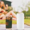 Cabilock Blank Beer Can Insulated Stainless Steel Slim Can Wine Bottle Cover White Cooler, Cooler, Insulator, 12oz,