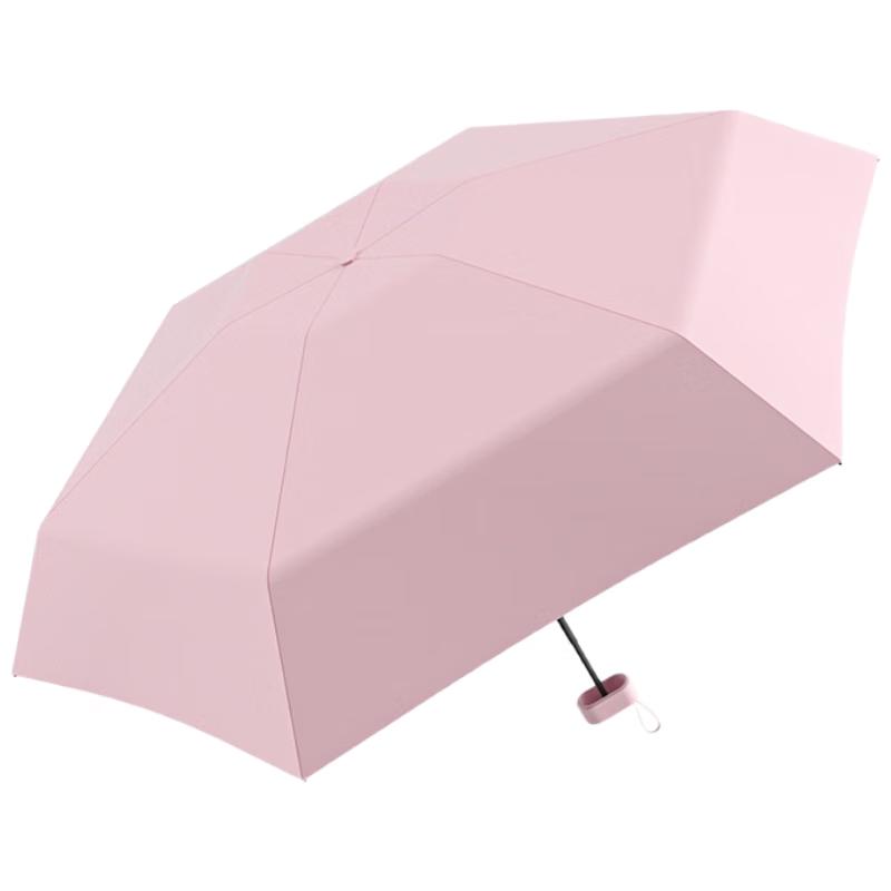 Compact Six-Fold UV Protection Umbrella