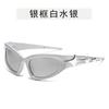 Punk Y2K Men's Sunglasses Korean Stylish Hip Hop UV Protection Glasses for Women Bicycling Cool Man Sun Glass