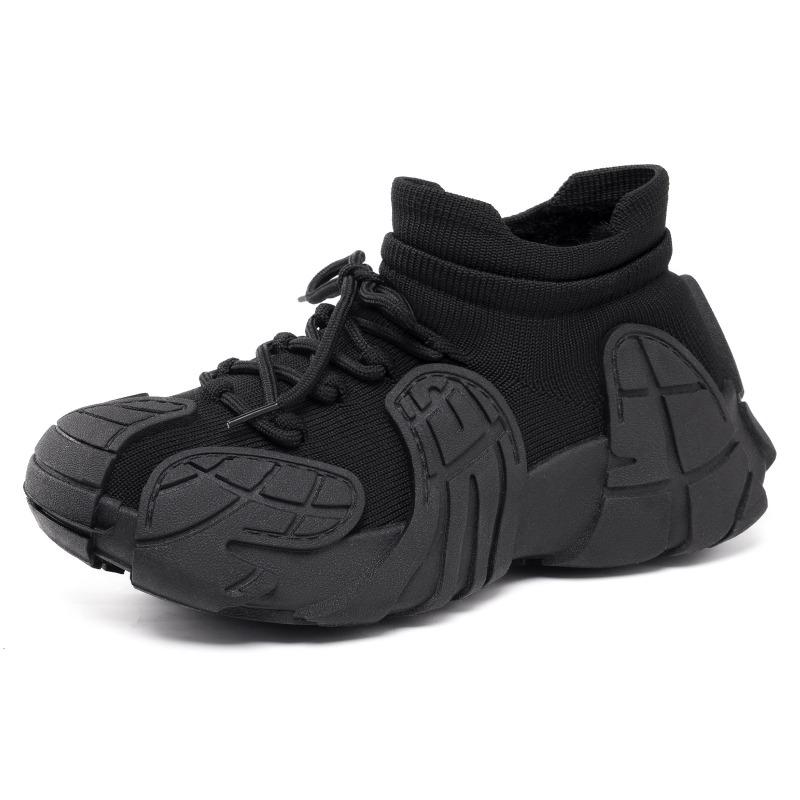 Cotton shoes women's winter new velvet thickened fashion casual platform cotton boots octopus platform sports shoes women's cotton shoes