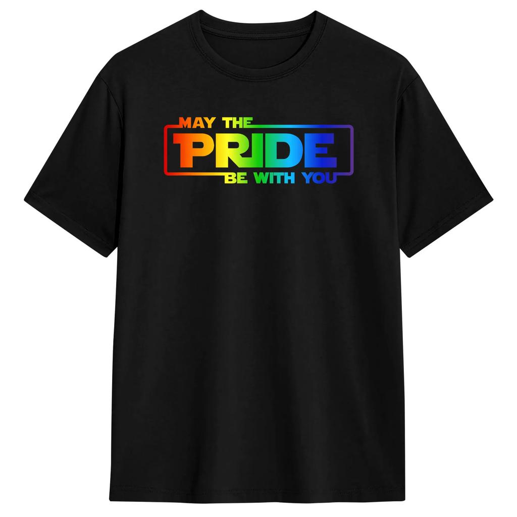 Lgbtq Be You Gay Pride Lgbt Ally Rainbow Flag Cotton Tshirt For Unisexs Summer Y2k Funny Tshirts Trendy Cool Tee Shirt Printed