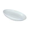 12-inch Pure White Ceramic Dinner Plate