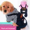 2018 Cartoon Overalls for Dogs - Fits Teddy, Pomeranian, Golden Retriever, and Bichon Frise Puppies.
