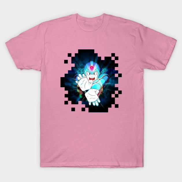 T Shirt Women Megaman X Hadoken Harajuku Print Kawaii Tshirt Summer Short Sleeve Female T-Shirt Top Tee