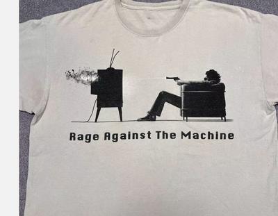 Rage Against the Machine VTG T-shirt Short Sleeve All Sizes Reprint Unisex T-Shirt