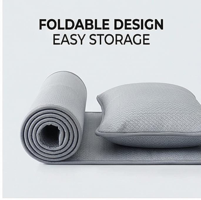 New Houndstooth Ice Silk Cooling Mat, Soft Foldable Washable Comfortable Mat, Multiple Sizes for Dorm Bedroom Kids Summer Use