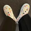 Woman Footwear Canvas Shoes for Women Low Loafers Flat Comfortable and Elegant New Arrival 2024 In Designer Spring Autumn Cotton