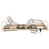 VidaXL Electric Slat Base with 42 Slats 7 Zones Bed Base Bed Frame Slatted Bedroom Home 321829
