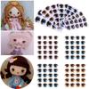 Anime Figurine Doll Love Cute Sticker Clay Decals Cartoon Eyes Stickers Face Organ Paster