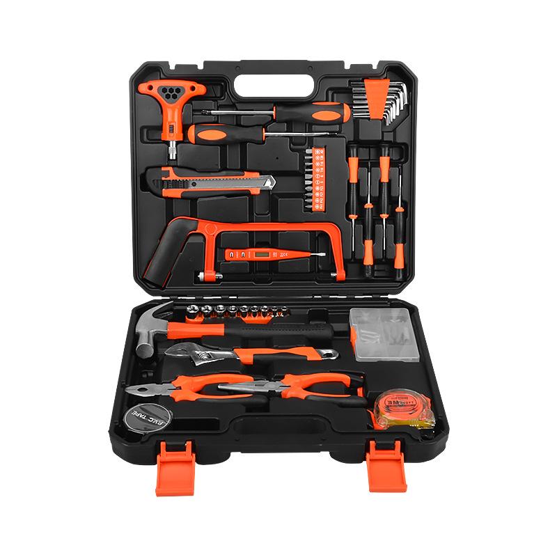 Portable Carbon Steel Multifunctional Tool Set for Emergency and Household Repairs