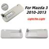 For Mazda 3 2010 2011 2012 2013 models, sun visor with makeup mirror with light, no light model right BBM2-69-320C-75