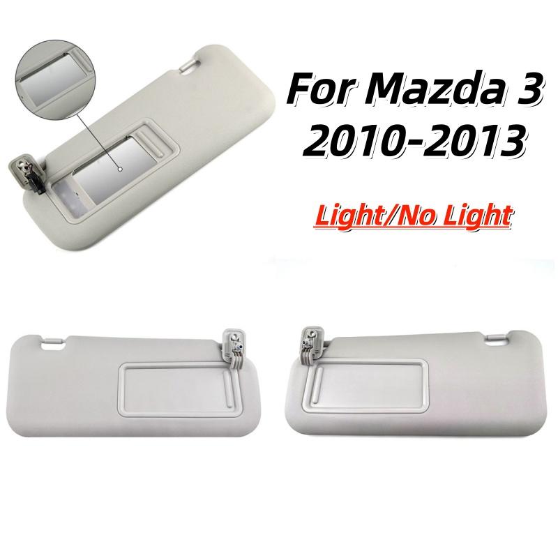 For Mazda 3 2010 2011 2012 2013 models, sun visor with makeup mirror with light, no light model right BBM2-69-320C-75