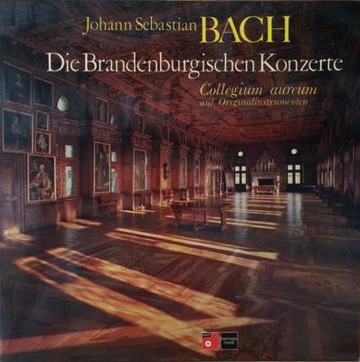 LP Record JOHANN SEBASTIAN BACH COLLEGIUM A Die Brandenburgischen Konzerte Auf EB203311 Deutsche Harmon Germany Classical Used
