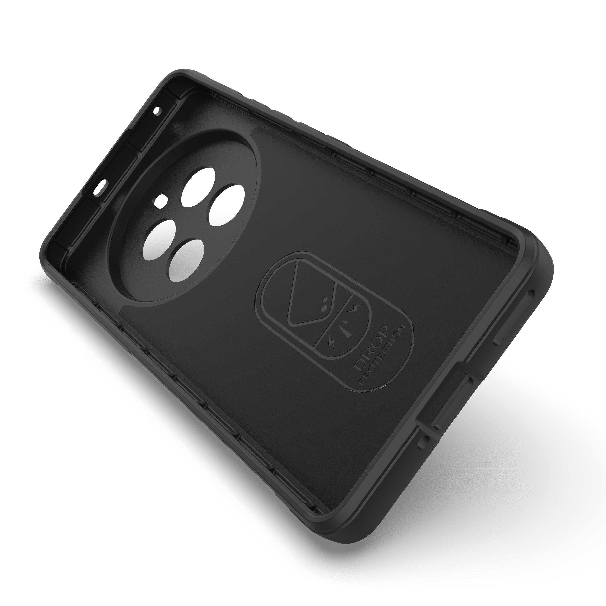 

For Realme 12 Pro 5G/12 Pro+ 5G TPU Case Drop-proof Mobile Phone Cover Black