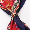 Scarf Button Clip Multi-Functional Gold-Tone Triple-Loop Scarf Clip Adjustable Alloy Scarf Holder Non-Slip Accessory