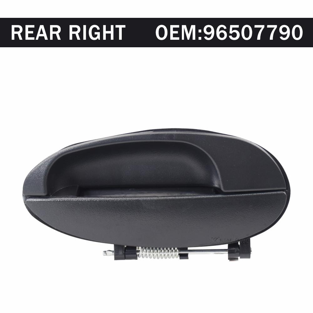 АВТОМОБИЛЬНАЯ ВНЕШНЯЯ РУЧКА ДВЕРИ Для DAEWOO MATIZ 1998-2005 Chevrolet Spark 1998-2004 Rear right